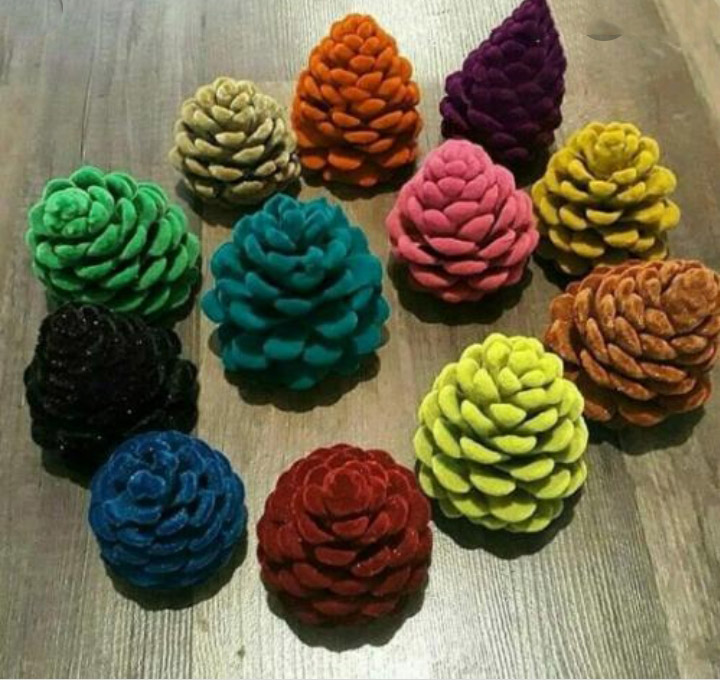 مخمل پاشی به وسایل تزئینی